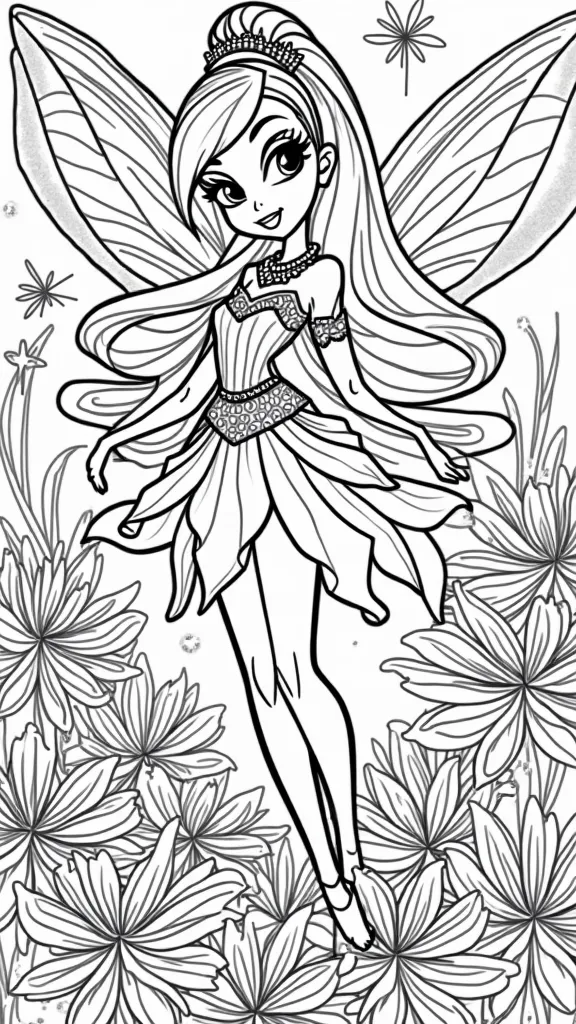 Páginas para colorear de Bloom Winx